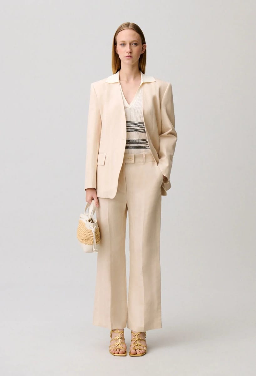 Pantalon beige · Claudie Pierlot · taille S · Pantalon · à louer - photo 2