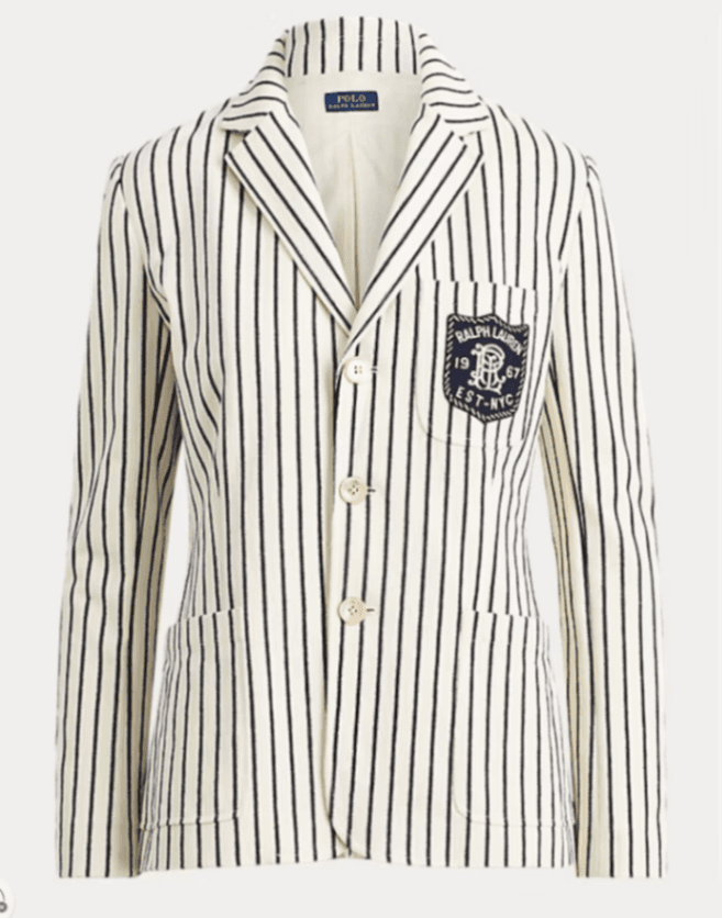 Blaser rayé Ralph Lauren · Ralph Lauren · taille S · Veste · à louer - photo 2